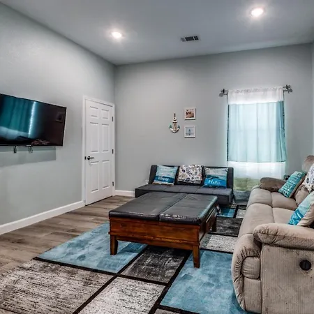 Cozy Brand New Beach House - 2 Mins To The Beach Galveston Exterior foto