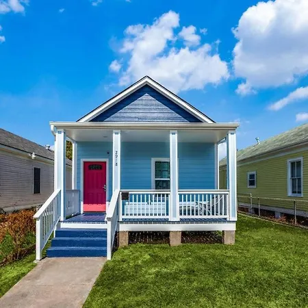 Cozy Brand New Beach House - 2 Mins To The Beach Galveston Exterior foto